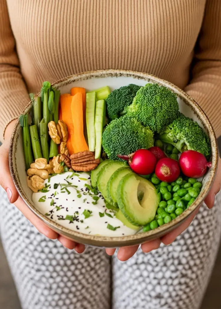 The Power of Cleansing Bowl of wholesome, naturally sourced ingredients at SWASTIK, prioritizing health and nutrition with fresh, seasonal foods.