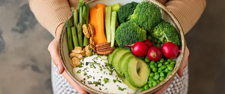 The Power of Cleansing Detox Your Body Inside and Out Bowl of wholesome, naturally sourced ingredients at SWASTIK, prioritizing health and nutrition with fresh, seasonal foods.