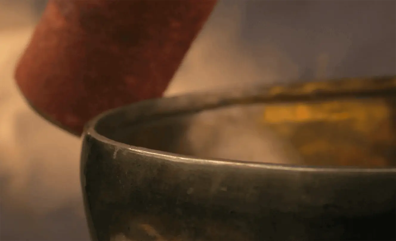 spirituality Singing bowl Spiritual journey at Swastik Wellness Retreats India. Mindfulness, Ancient Scriptures, Guru Guidance.