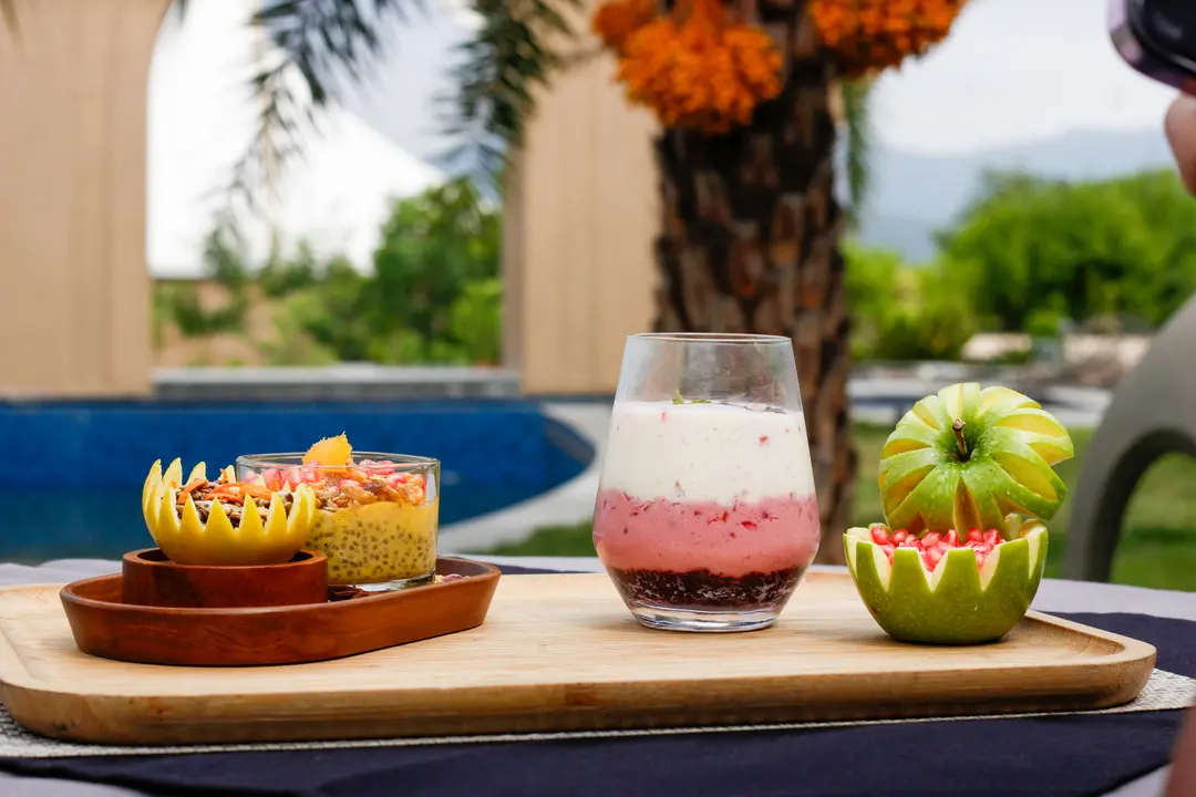 Seasonal dishes at Swastik Wellness nourishing, flavorful, retaining full nutritional potential for holistic detox.