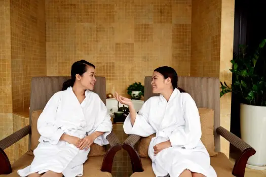 vishram Swastik Ayu Vihar Vishram Relaxation Room, offering natural, soothing wellness in luxury Ayurvedic resort near pune .